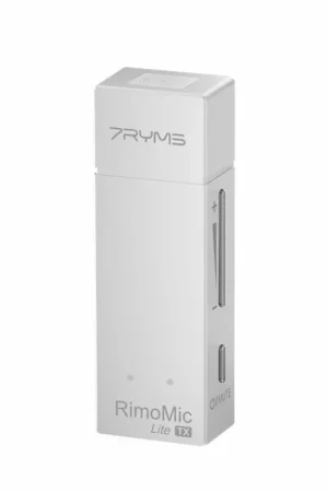 Pago Seguro Mini Micrófono Inalámbrico 7Ryms Rimomic Lite (Lightning) Blanco