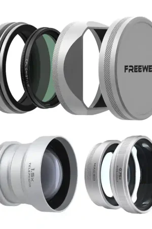 Envío Exprés Kit de lentes Fuji X100VI/X100V Pro Plata