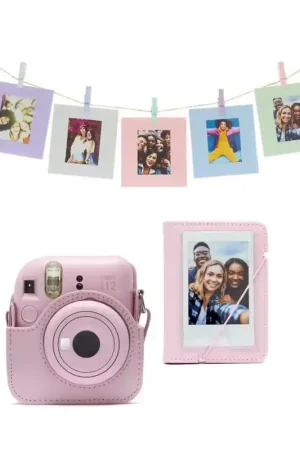 Kit de accesorios Instax Mini 12 Rosa Ordenar Ahora Mismo