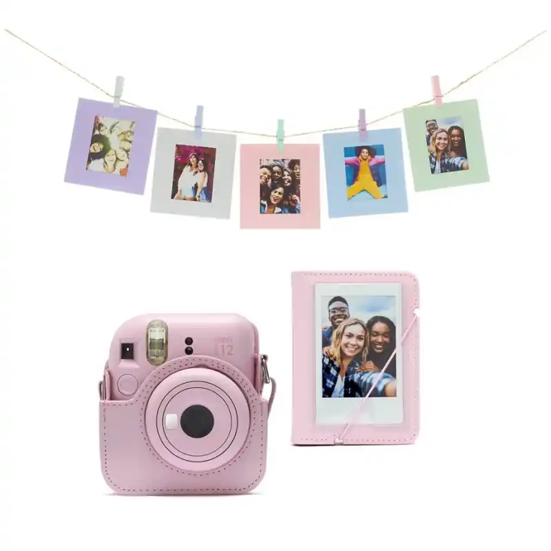 Kit de accesorios Instax Mini 12 Rosa Ordenar Ahora Mismo