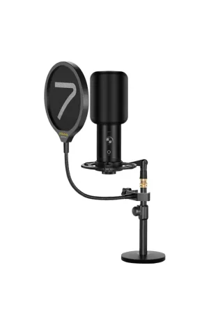 Oferta Flash 7 Ryms kit de micrófono USB para grabación y transmisión en PC o teléfono AU01-K2