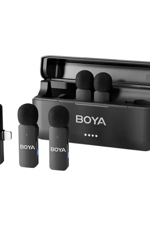 Envío Gratis Micrófono inalámbrico Boya conexión Lightning Kit de cuatro