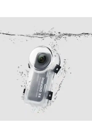 Funda de Buceo Invisible para Insta360 X4 No Te Lo Pierdas