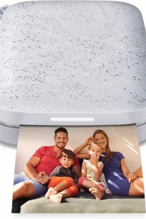 Impresora fotográfica instantánea portátil HP Sprocket Blanco Garantía De Devolución De Dinero