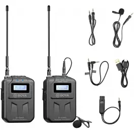 Liquidación Sistema de Micrófono Inalámbrico de 48 Canales Boya BY-WM6S