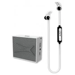 Precio De Oferta Pack Altec Lansing Auricular Snake + altavoz Pocket Blanco