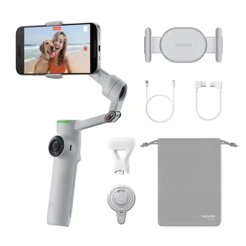 Insta360 Flow 2 Pro Creator Bundle Gris Piedra Liquidación