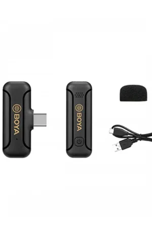 Micrófono Inalámbrico BoyaBY-WM3T2-U1 Para Android Tipo C Barato