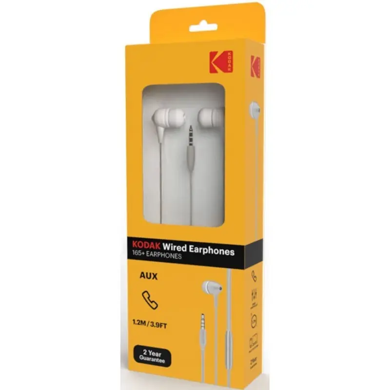 Auriculares Kodak 165+ Auxiliar Solo Por Tiempo Limitado