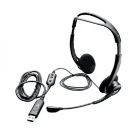 Auriculares usb con microfono Logitech PC960 Popular