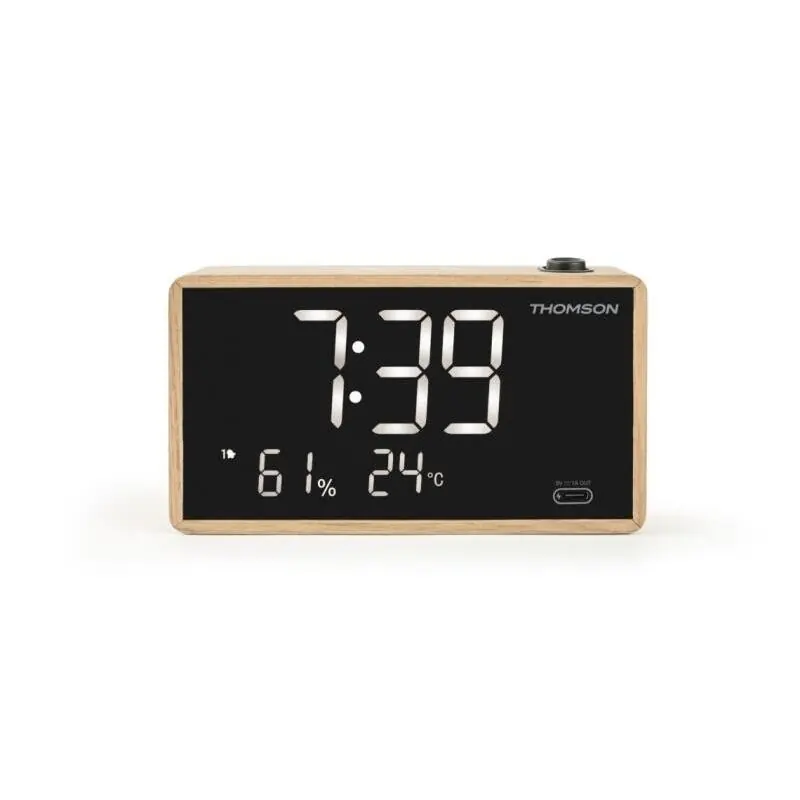Última Versión Thomson Radio Despertador con proyección CP202T