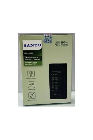 Precio De Oferta Radio de Bolsillo Sanyo KS116 Negro