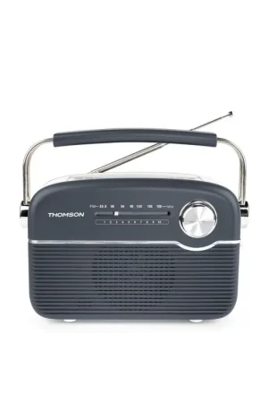 Comprar En Línea Radio Bluetooth Fm/am Retro Estilo Vintage Rts450btg Thomson