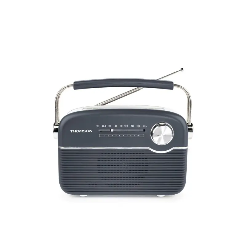 Comprar En Línea Radio Bluetooth Fm/am Retro Estilo Vintage Rts450btg Thomson