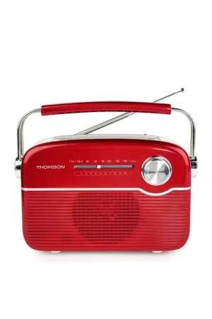 Radio Bluetooth Fm/am Retro Estilo Vintage Rts450btr Thomson Precio Económico