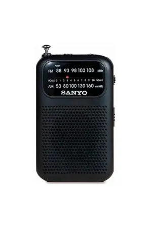 Liquidación Sanyo Radio Digital Bolsillo AM/FM KS121N