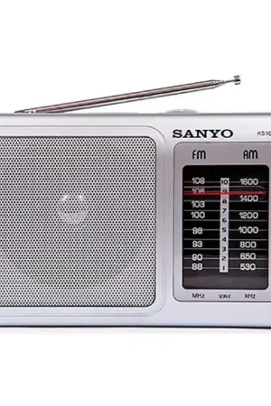 Más Vendido Radio Sanyo KS109 Plata