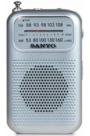 Envío Inmediato Radio de Bolsillo AM/FM Sanyo KS112P