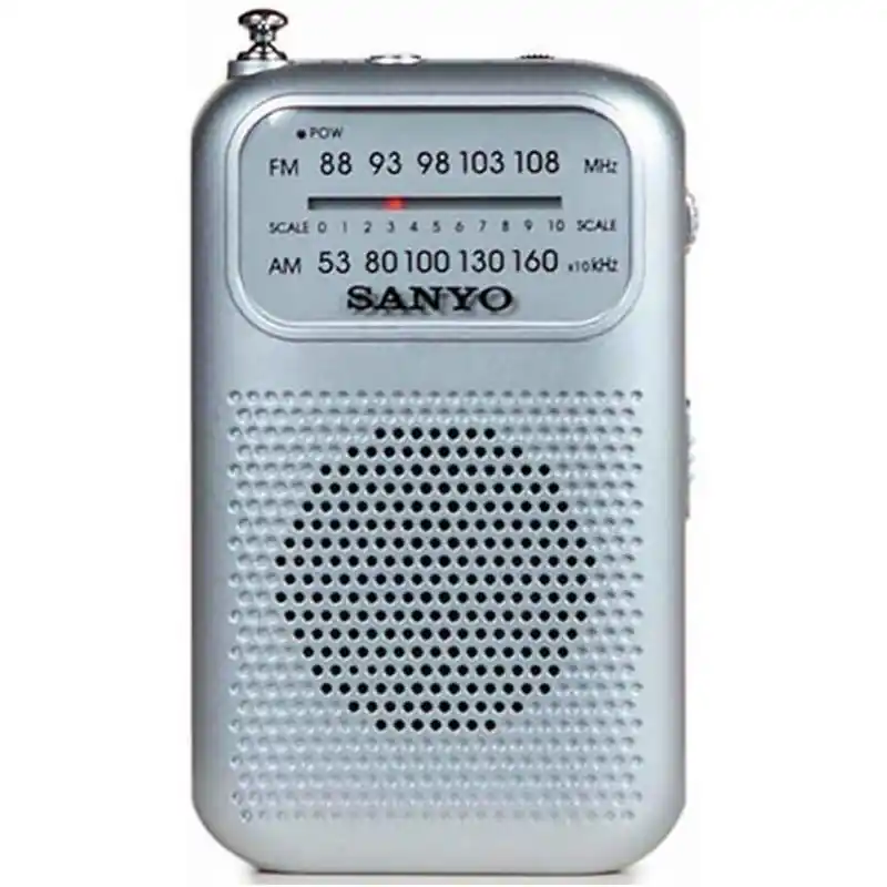 Envío Inmediato Radio de Bolsillo AM/FM Sanyo KS112P