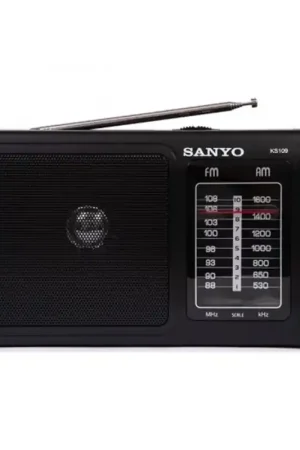 Disponible Ahora Radio Sanyo KS109 Negro