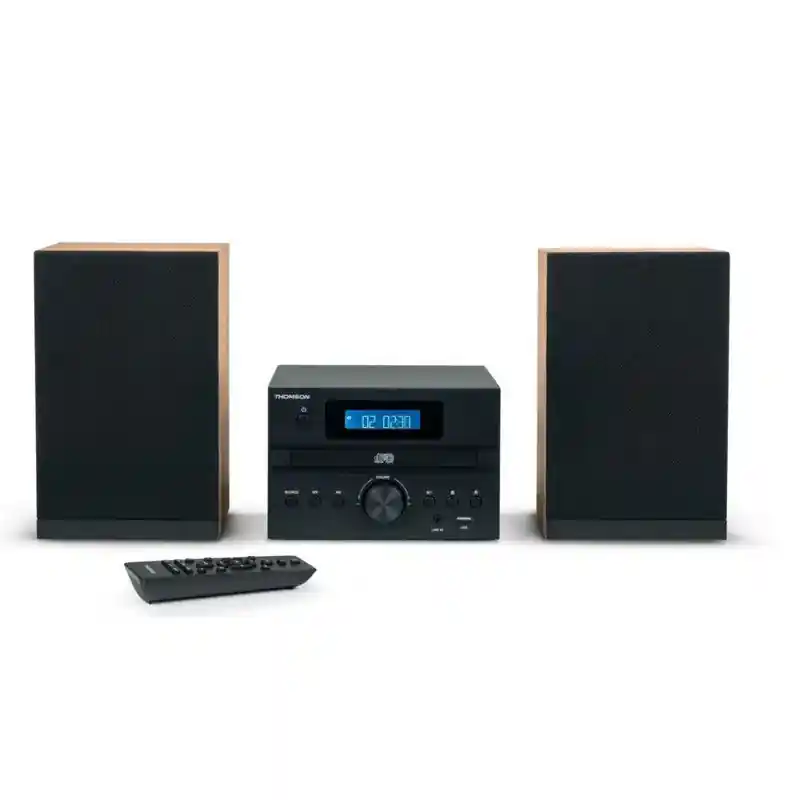 Microcadena Thomson MIC123BT Negra Oferta Flash