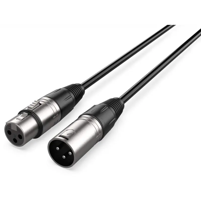 Más Vendido Cable para micrófonos XLR hembra a XLR macho 3m