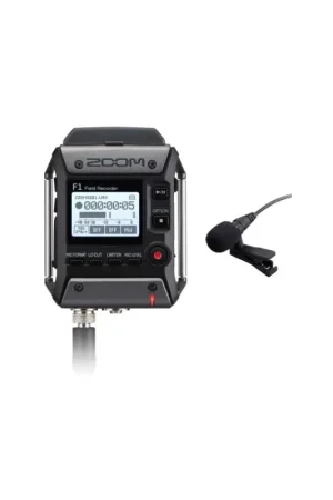 Precio Bajo Grabadora de campo Zoom F1-LP con micrófono lavalier