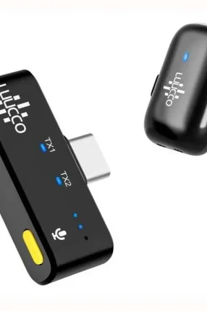 Precio Económico MICROFONO LUUCCO MINIPODS K1 WIRELESS LAVALIER (NEGRO)