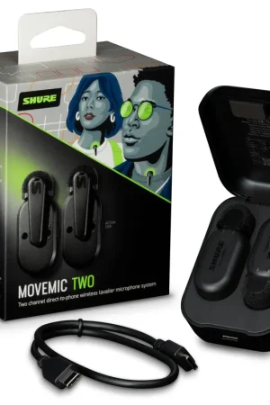 MICROFONO SHURE MV-TWO Z6 MOVEMIC DUO Popular