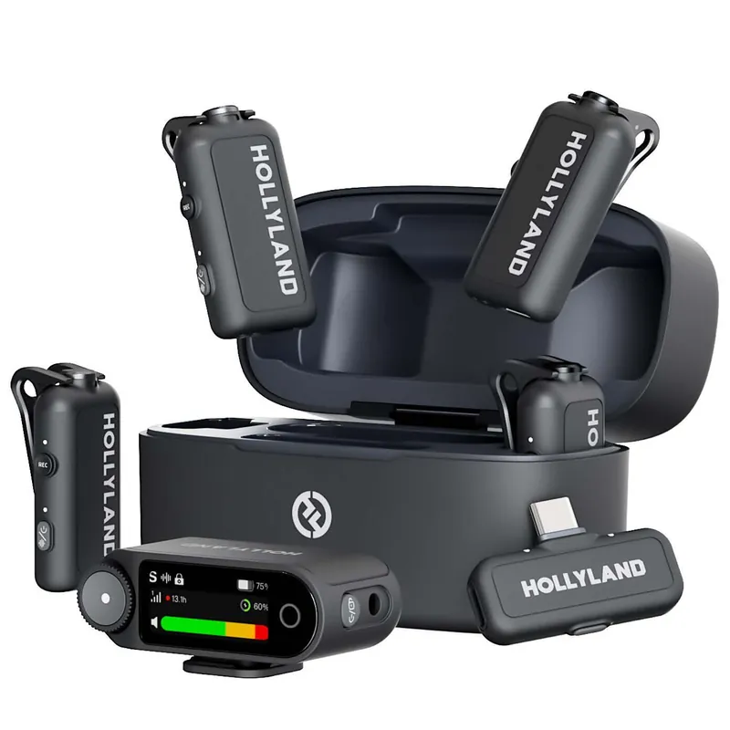 MICROFONO HOLLYLAND LARK MAX 2 COMBO (4 PERSON VERSION) Envío Exprés