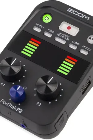 GRABADORA ZOOM PODTRAK P2 (PODCAST RECORDER) Promoción Exclusiva
