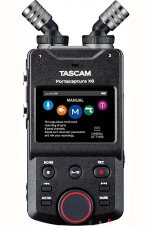 GRABADORA TASCAM PORTACAPTURE X6 Última Versión