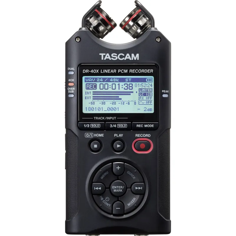 Alta Calidad GRABADORA TASCAM DR-40X