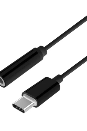 Última Versión ADAPTADOR USB-C A AUDIO USB-C/M-JACK 3.5/H