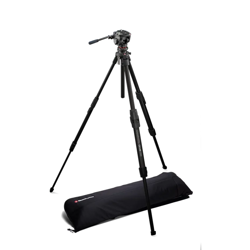 TRIPODE MANFROTTO ONE (ALUMINIO) CON ROTULA FLUIDA 500X Liquidación