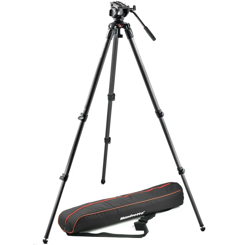 TRIPODE MANFROTTO MVK500C (TRIP CARB MPRO535 + ROT MVH500A) Descuento