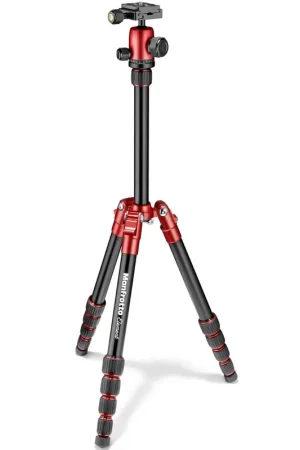 Barato TRIPODE MANFROTTO ELEMENT TRAVELLER SMALL ROJO