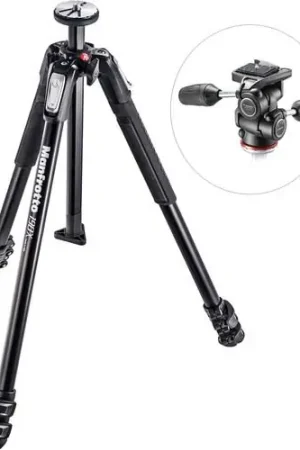 TRIPODE MANFROTTO MK190X3 CON ROTULA 804 MK II Ordena Ya