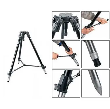 TRIPODE MANFROTTO 528-XB NEGRO Marca Reconocida