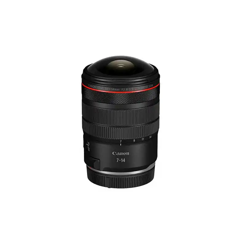 Imprescindible (Must-Have) CANON RF 7-14mm F2.8-3.5L Objetivo zoom ojo de pez profesional gama RF 7-14mm F2.8-3.5L FISHEYE STM