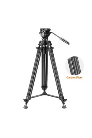 Venta Final EIMAGE EK521 Kit de rótula de 65mm con patas de fibra de carbono.