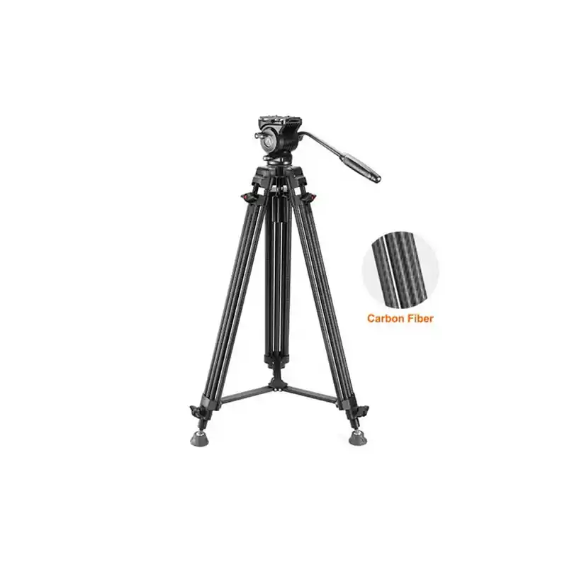 Venta Final EIMAGE EK521 Kit de rótula de 65mm con patas de fibra de carbono.