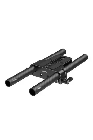 SMALLRIG 5609 Placa de montaje inferior con abrazadera doble para varilla de 15 mm Ocasión Especial