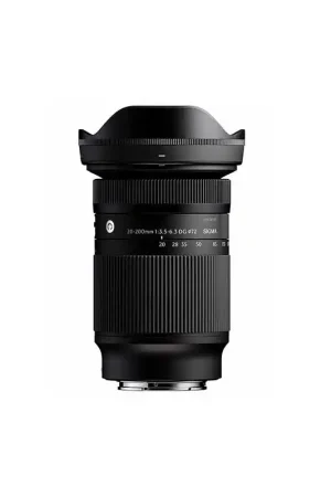 SIGMA 20-200MM F3.5-6.3 DG | Contemporary (E mount) Objetivo zoom de 10 aumentos para formato completo con un ultra gran angular de 20 mm Oferta Flash