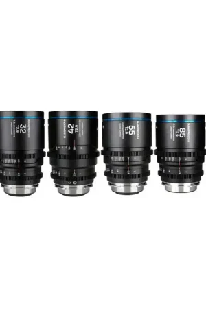 Ordena Ya LAOWA NANOMORPH-LF-4-LENS Kit de anamorficas 1,5x FF (32, 42, 55, 85mm) . Montura PL/EF.