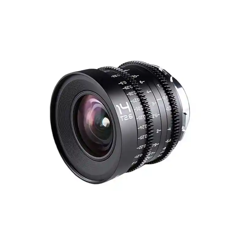 LAOWA 14MM-T2.6-VV-CINE-PL Óptica 14mm gran angular 117,8º con cobertura VV. Montura PL. Últimas Unidades