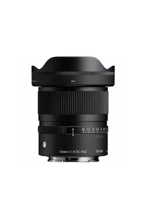 Devolución Gratuita SIGMA 12MM F1.4 DC CONTEMPORARY (E) Objetivo gran angular 12mm con apertura F1.4 en cámaras APS-C (montura E)