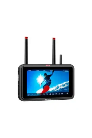 Marca Reconocida ATOMOS NINJA TX NINJA TX Monitor-grabador 8K con Wi-Fi y C2C Integrado y grabación CFexpress o SSD externo