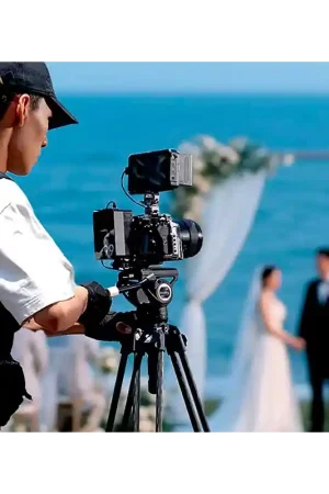 SMALLRIG AD-50 MAX (5201) Trípode de fibra de carbono para video Entrega Rápida