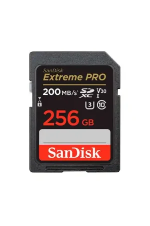 Precio Rebajado SANDISK SDSDXXD-256G-GN4IN Tarjeta SD de 256GB Extreme PRO UHS-1 (3) clase 10 200MB/s. V30
